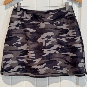 LouKeith‎ Camo Tennis Skort Golf Athletic Skirt Activewear Pocket Womens M